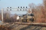 NS 4151 leads train 20K through MP116 at Cove PA